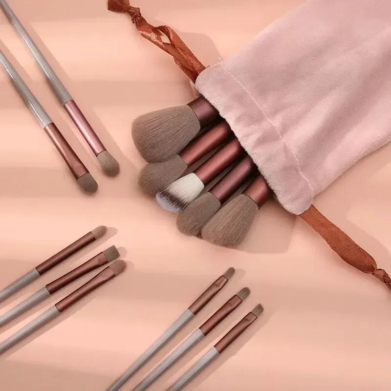 13 PCS Makeup Brushes Set for Women. - BLAKESTORE-NG