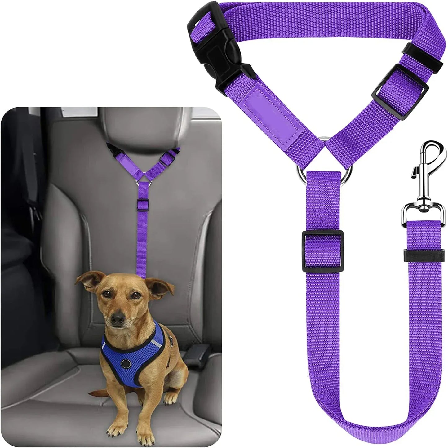 1pc Dog And Cat Car Seat Belt - Maison Novaire #