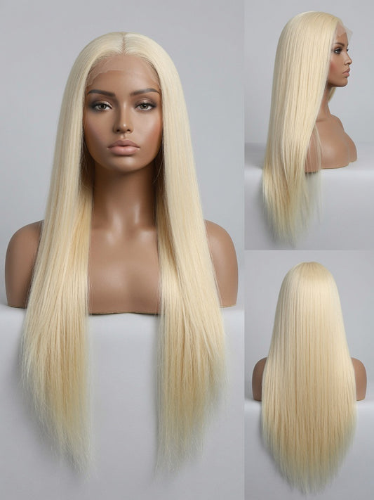 613 Blonde Vietnamese Raw Human Hair Wig | Maison Hair Atelier - 180% / 38inches / United States|360 Frontal Wig - Maison Novaire