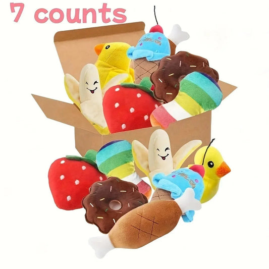 7-piece set of Puppy sound Toys. - Maison Novaire