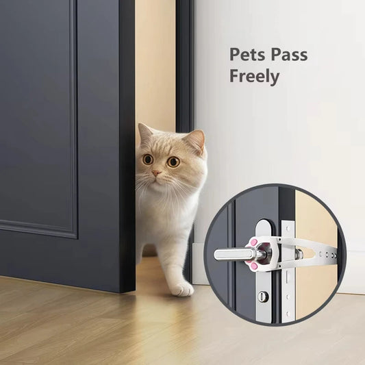 Adjustable Pet Door Holder. - Maison Novaire