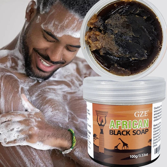 African Black Soap, 3-in-1 cleanser Maison Novaire