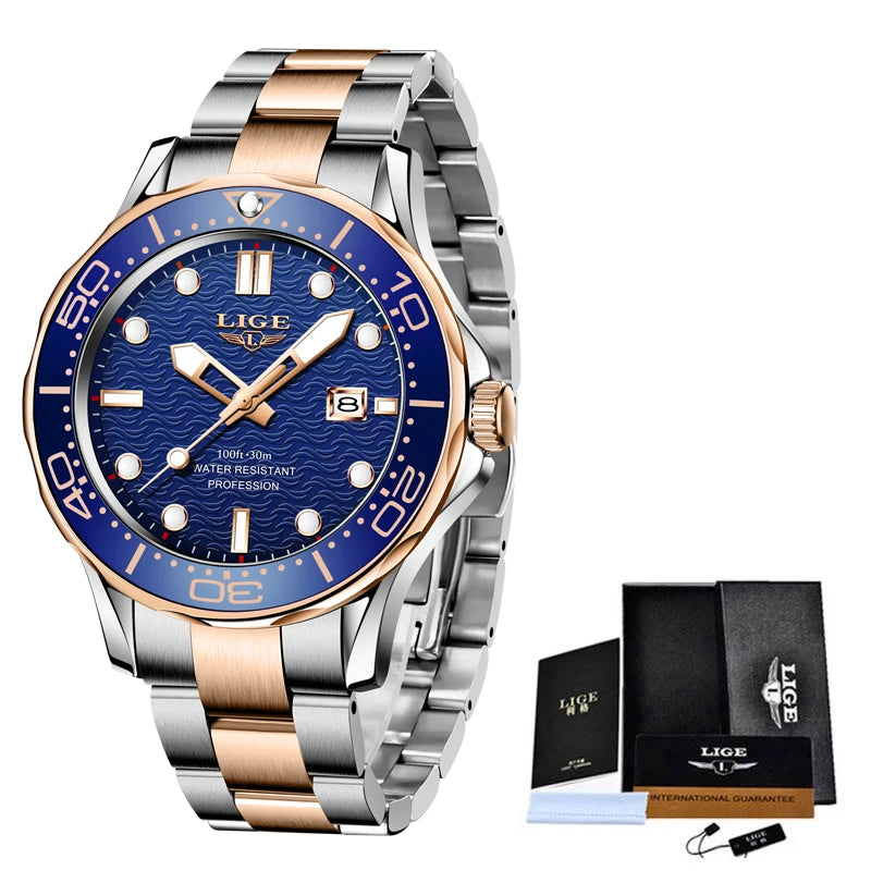 Business Mens Waterproof Watch. - Maison Novaire