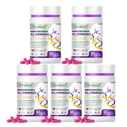 Cassia Seed & Lotus Weight Loss Pills – Natural Fat Burner for Women (60 Caps) - BLAKESTORE-NG