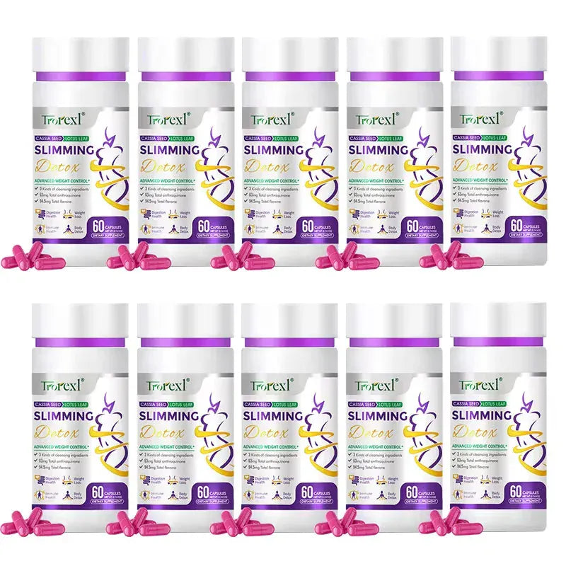 Cassia Seed & Lotus Weight Loss Pills – Natural Fat Burner for Women (60 Caps) - Maison Novaire #