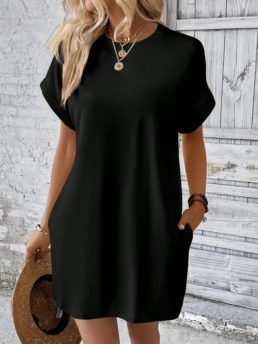 Classic Fit Sheerless Stretch Top - Versatile Polyester Blend - Maison Novaire
