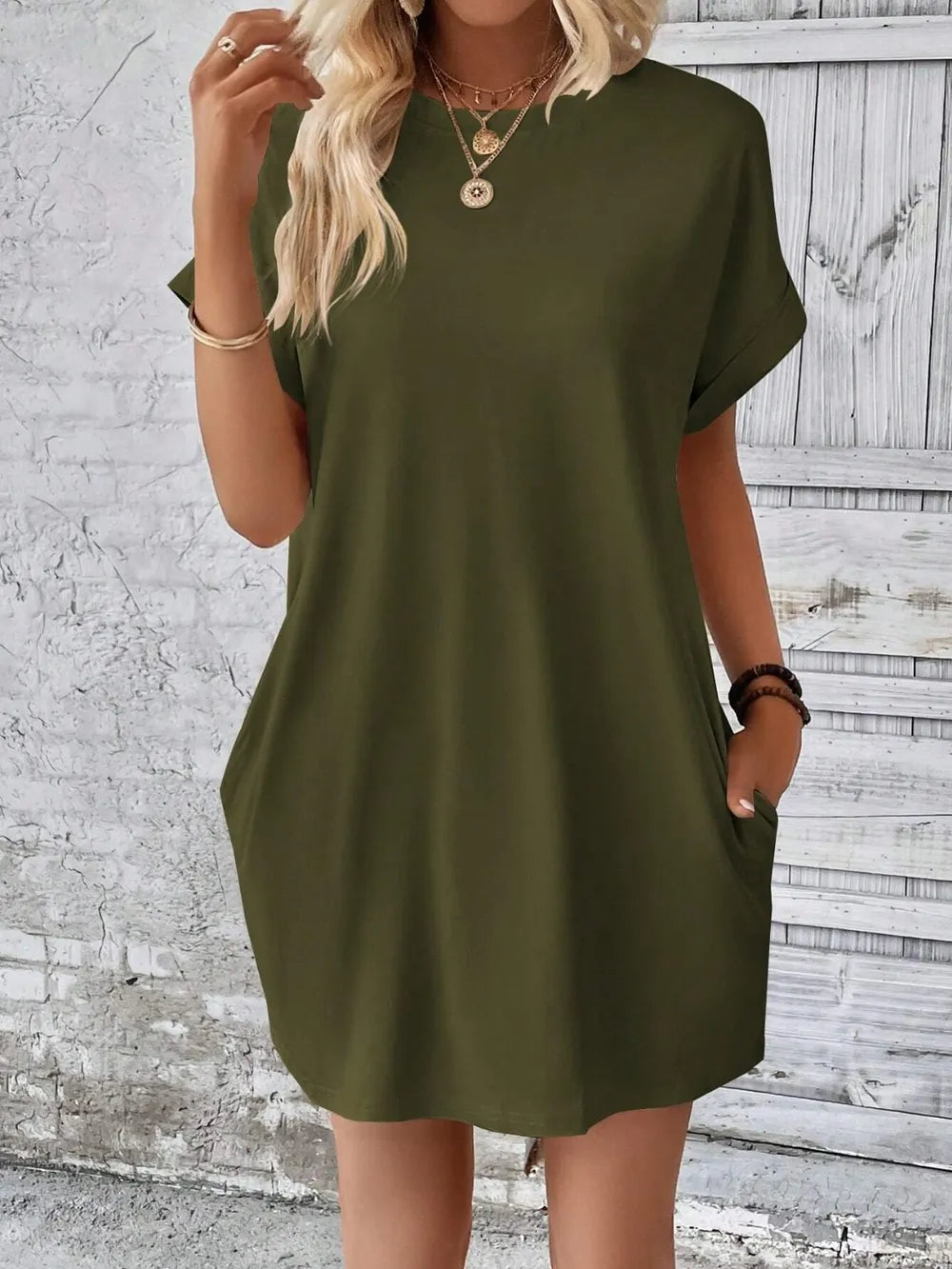 Classic Fit Sheerless Stretch Top - Versatile Polyester Blend - Maison Novaire