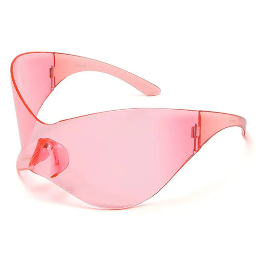 Cycling Oversized Punk Rimless Goggle. - BLAKESTORE-NG