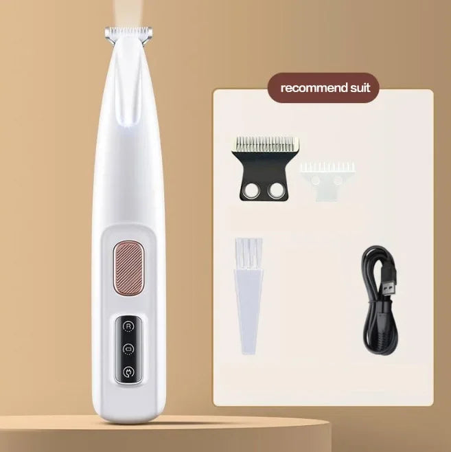 Dog Paw Trimmer with LED Light Fully Waterproof. - Maison Novaire #