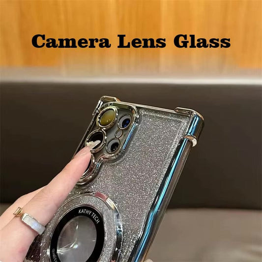 Glitter MagSafe Stand Samsung Case - Maison Novaire
