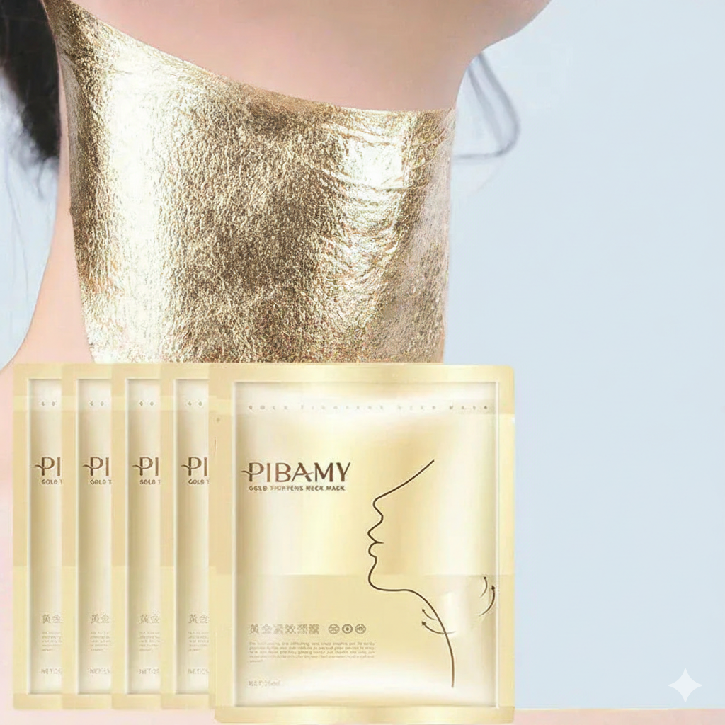 Gold Firming Neck Masks – Anti-Wrinkle & Moisturizing - BLAKESTORE-NG