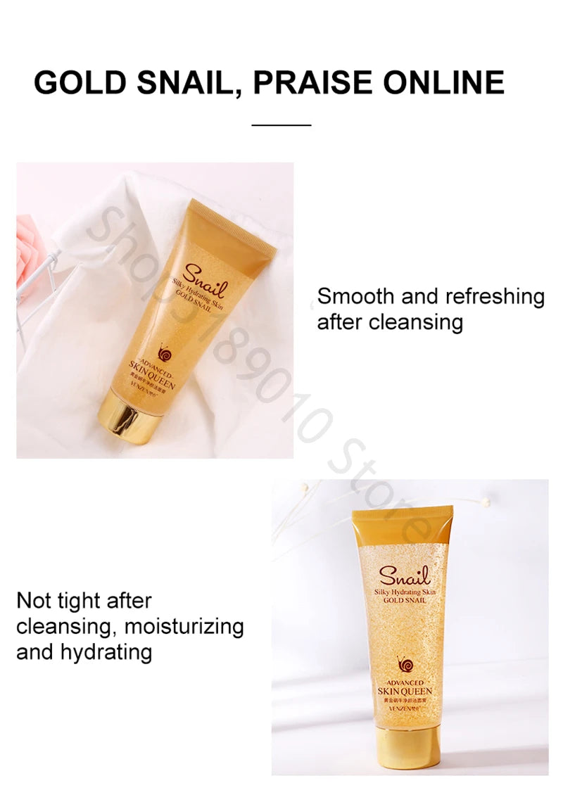 Gold Snail Facial Cleanser - BLAKESTORE-NG