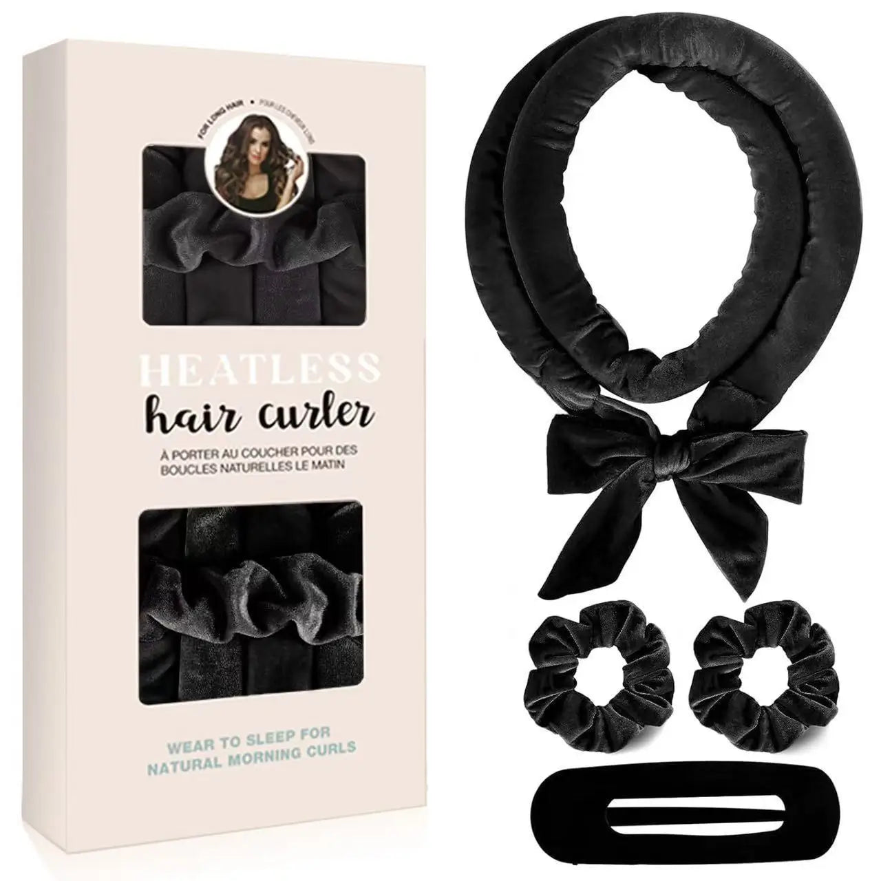 Heatless Curling Rod Headband for Soft Overnight Curls - Maison Novaire