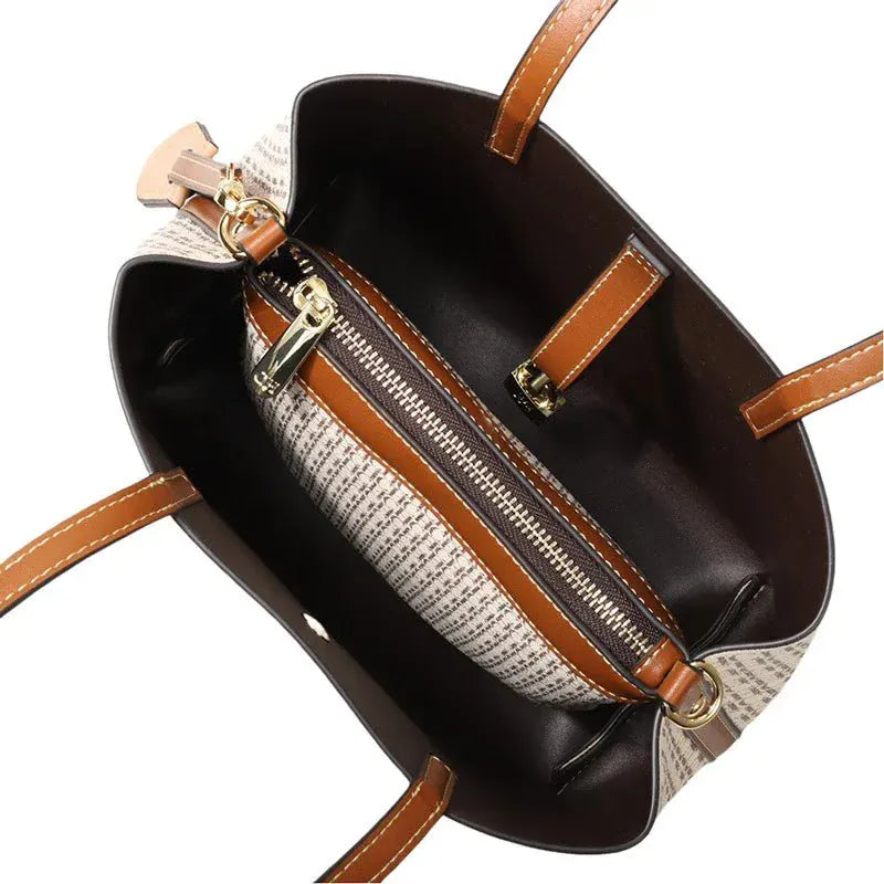 High-End Tote Bag – Korean Style One-Shoulder Handbag - Maison Novaire #