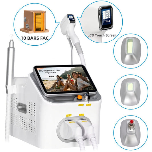 Maison Novaire 2-in-1 Diode & Picosecond Laser System - 10-bars-fac / 100V-240V US Plug - Maison Novaire