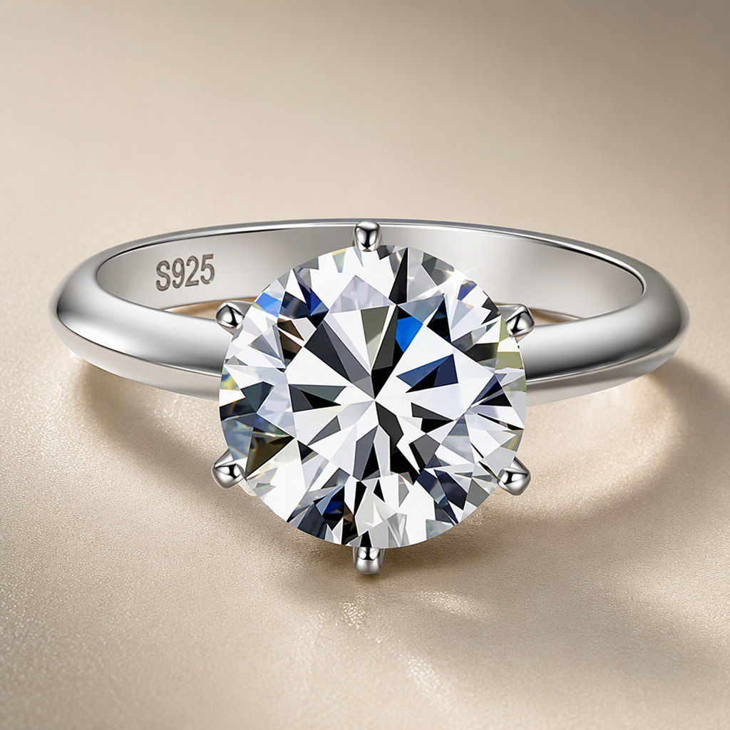 Moissanite Engagement Ring | Maison Novaire Signature Accessories