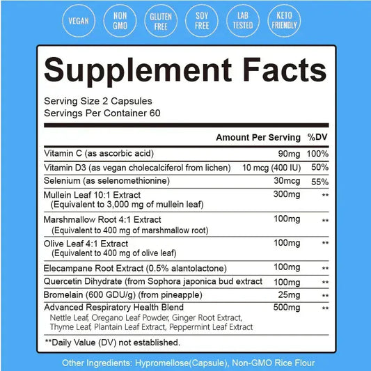 Lung Detox & Cleanser. - BLAKESTORE-NG