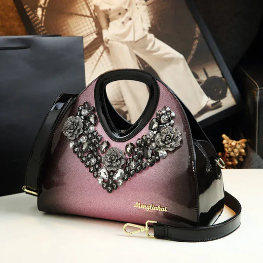 Luxury Fashion Diamond Female Handbag. - BLAKESTORE-NG