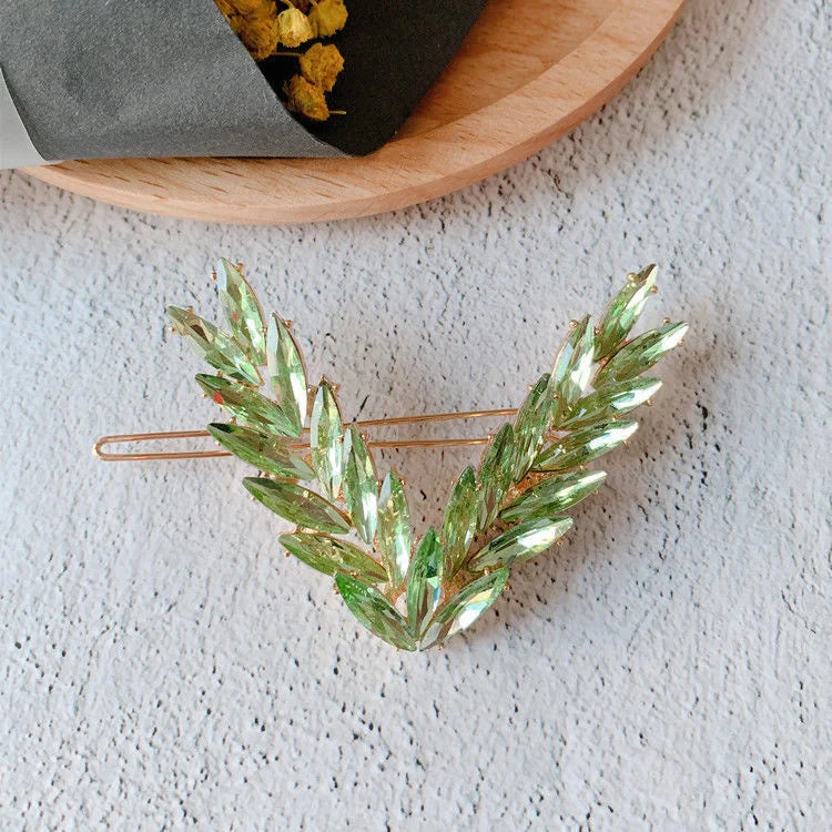 Luxury Shining V Shape Buckle Hairpins. - Maison Novaire #