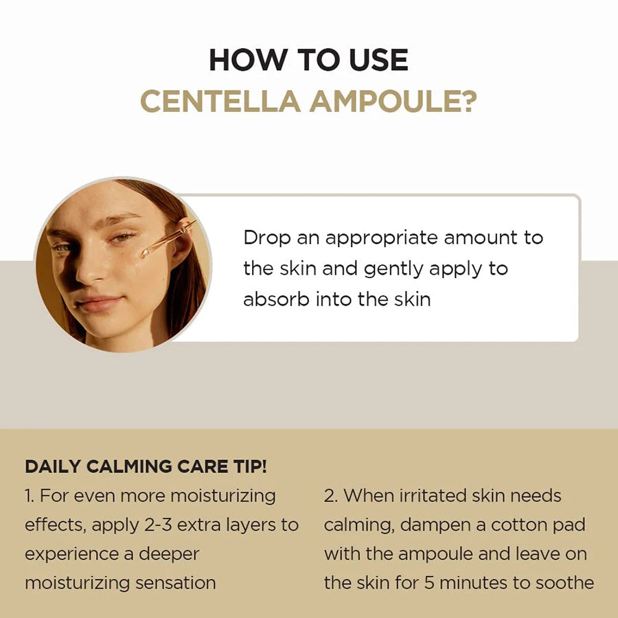 Madagascar Centella Asiatica Ampoule Facial Serum. - Maison Novaire