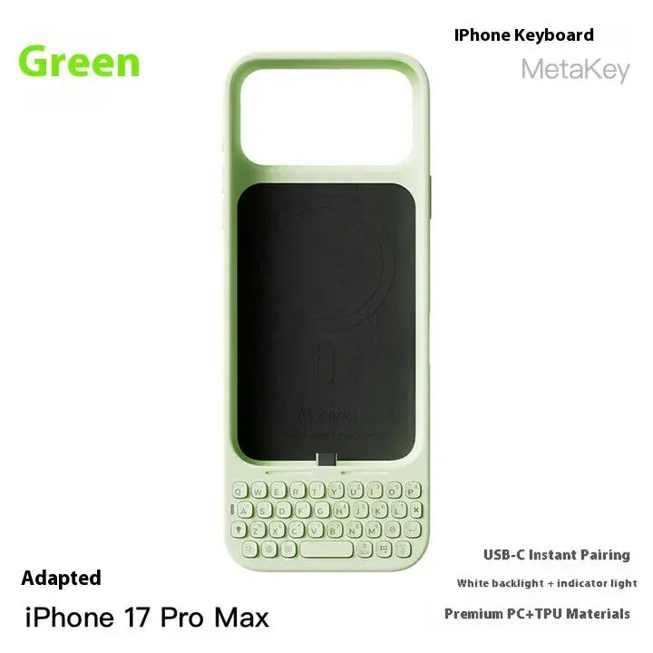 Magnetic Keyboard Case for IPhone 17 Pro max - BLAKESTORE-NG