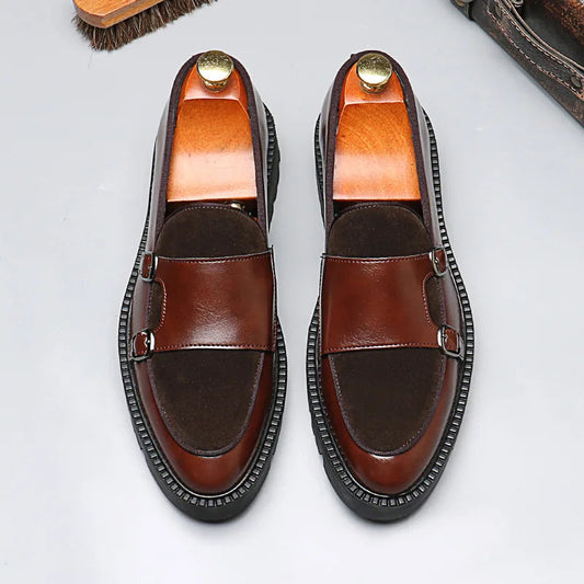 Maison Novaire Men's Casual Leather Loafers - Maison Novaire