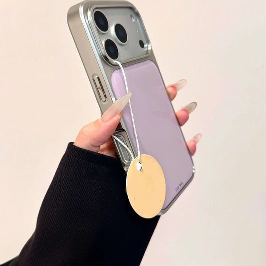 Maison Novaire Simple Color Electroplated Drop Glue iPhone Case - Maison Novaire