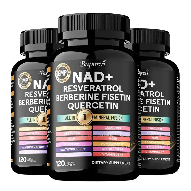 NAD+ Resveratrol Complex – Cellular Health & Anti-Aging Formula (1000 mg) - Maison Novaire
