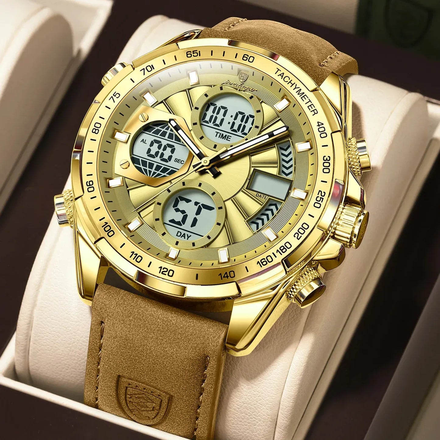 POEDAGAR LED Luxury Men Watch. - BLAKESTORE-NG