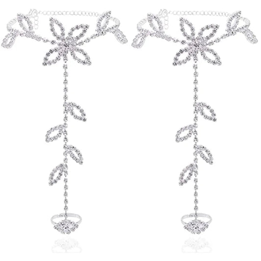 Rhinestone Anklet Jewelry for Women. - BLAKESTORE-NG