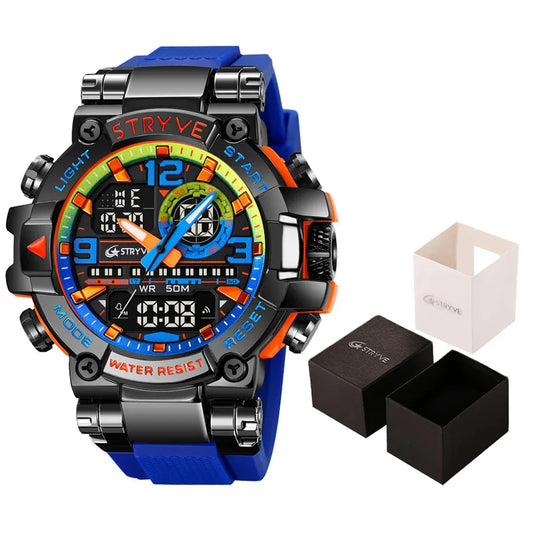 STRYVE Watch for Men's Digital-Analog Dual Movement. - BLAKESTORE-NG