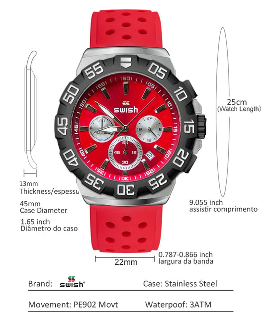 SWISH Fashion Men Watches. - BLAKESTORE-NG