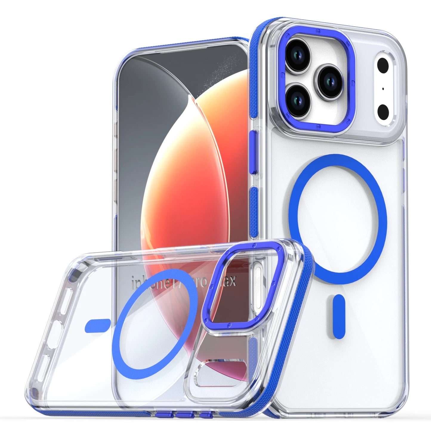 Shockproof wireless Magsafe Clear Case For iPhone 17. - Maison Novaire #