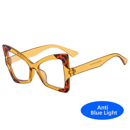 Trendy Butterfly Cat Eye Anti-Blue Light Glasses. - Maison Novaire