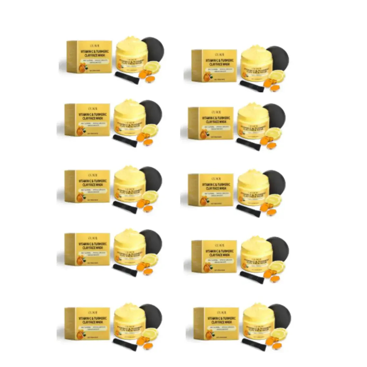 Turmeric VitaminC Clay Deep Cleansing Facial Mask. - BLAKESTORE-NG
