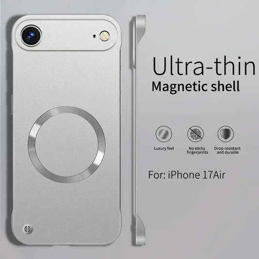 Ultra Thin Metallic Magsafe Case for iPhone 17 series - Maison Novaire