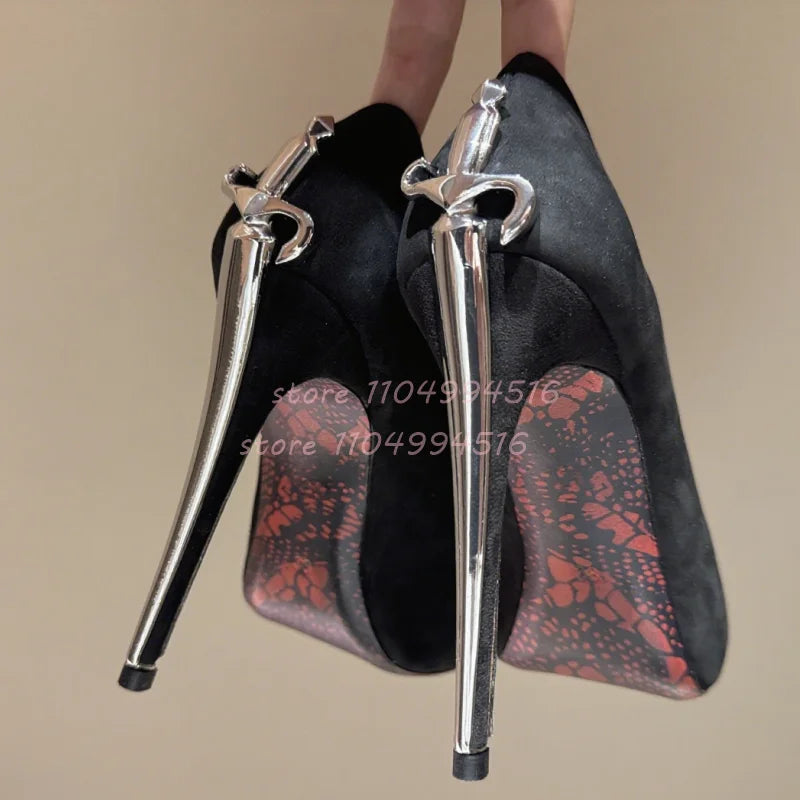 Women Sexy Pointed Toe Stiletto High Heels - BLAKESTORE-NG
