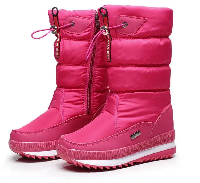 Women’s Snow Boots – Platform Winter Boots - BLAKESTORE-NG