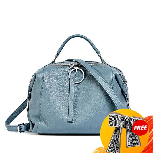 Zency Genuine Leather Cowhide Cross Body Bags. - Maison Novaire