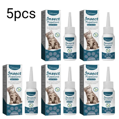 1/3/5pc Pet Flea Killer Drops – Anti-Flea, Tick & Mite Treatment - BLAKESTORE-NG