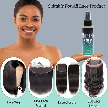 120Ml Lace Melting Spray invincible lace glue.120ml - Maison Novaire