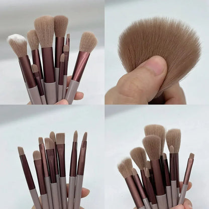 13 PCS Makeup Brushes Set for Women. - BLAKESTORE-NG