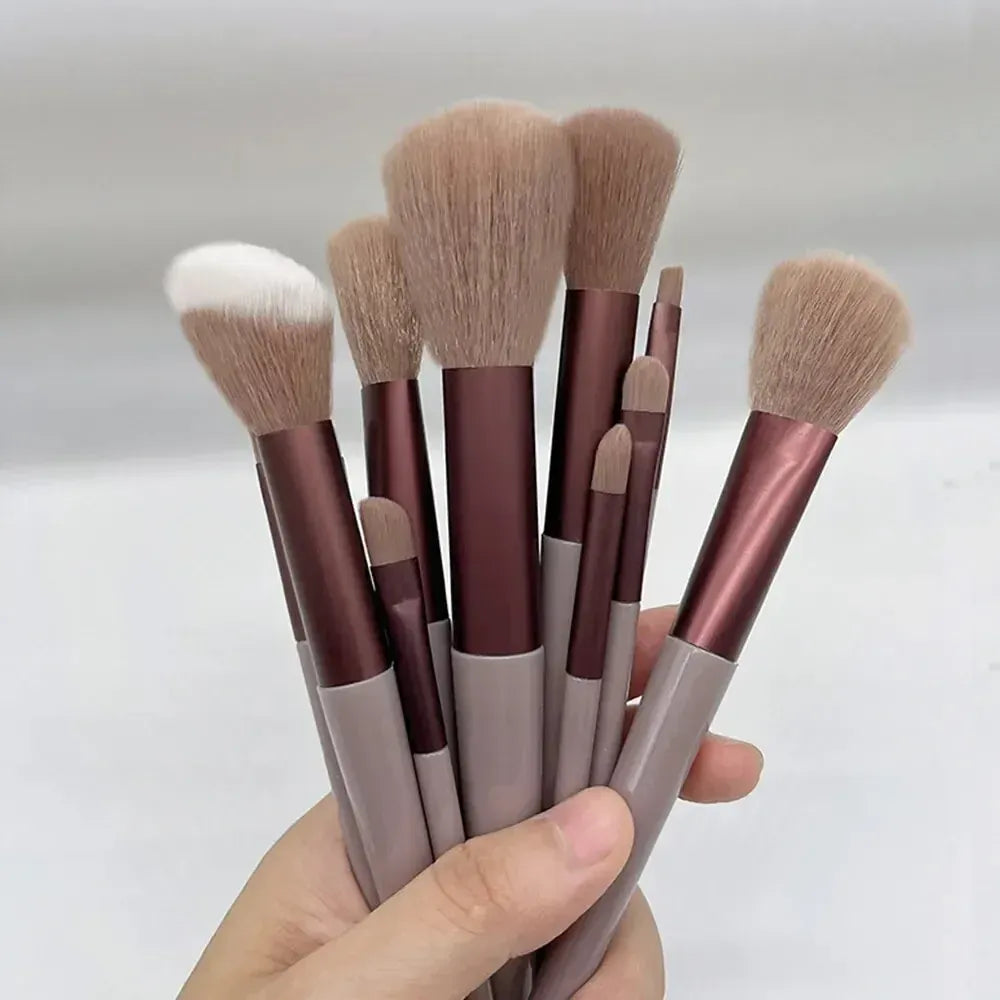 13 PCS Makeup Brushes Set for Women. - BLAKESTORE-NG