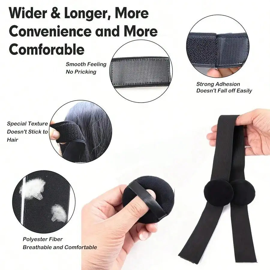1Pc Edge Melt Band With Ear Protector Hair Band - Maison Novaire #