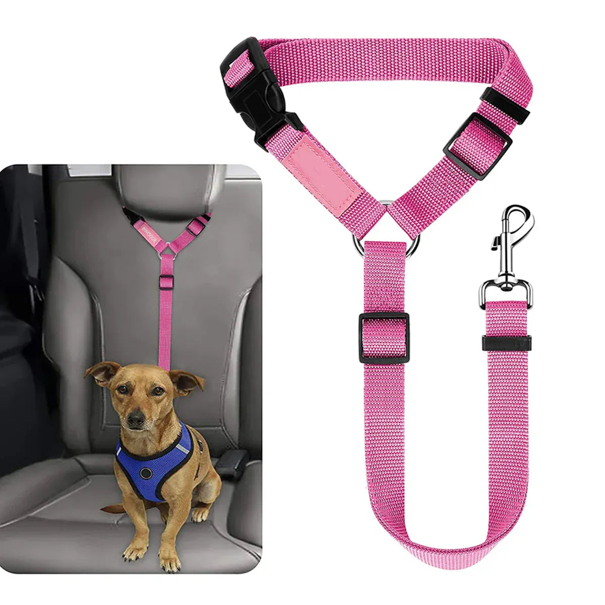 1pc Dog And Cat Car Seat Belt - Maison Novaire #