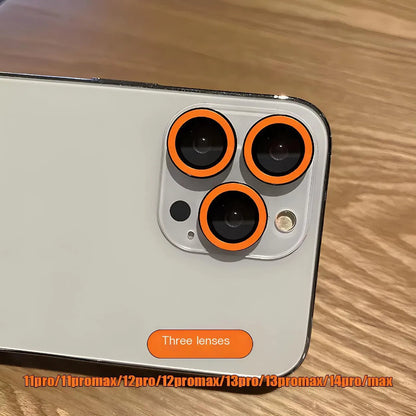 2-3Pcs Luminous Ceramic Camera Protector Film For IPhone. - Maison Novaire