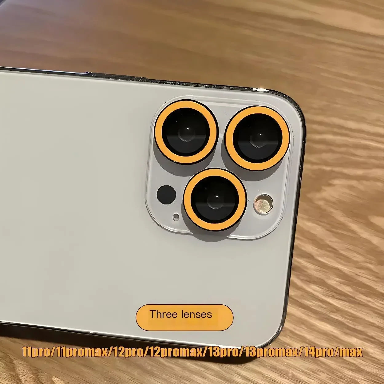 2-3Pcs Luminous Ceramic Camera Protector Film For IPhone. - Maison Novaire