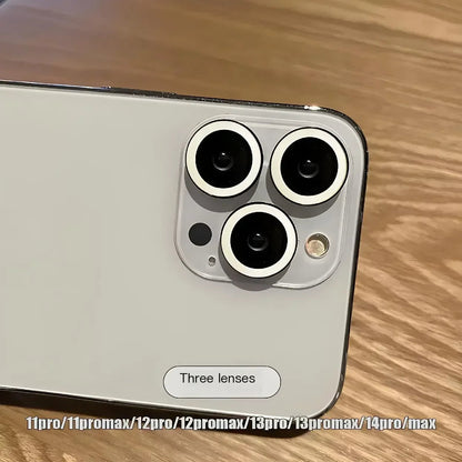 2-3Pcs Luminous Ceramic Camera Protector Film For IPhone. - Maison Novaire