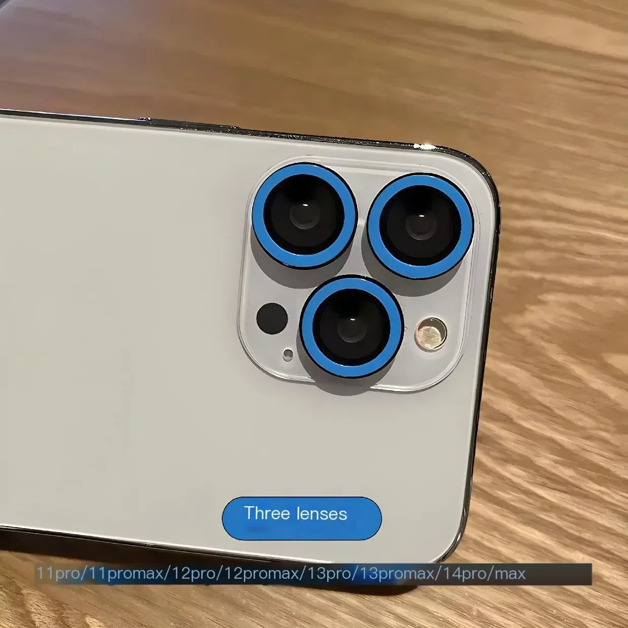 2-3Pcs Luminous Ceramic Camera Protector Film For IPhone. - Maison Novaire