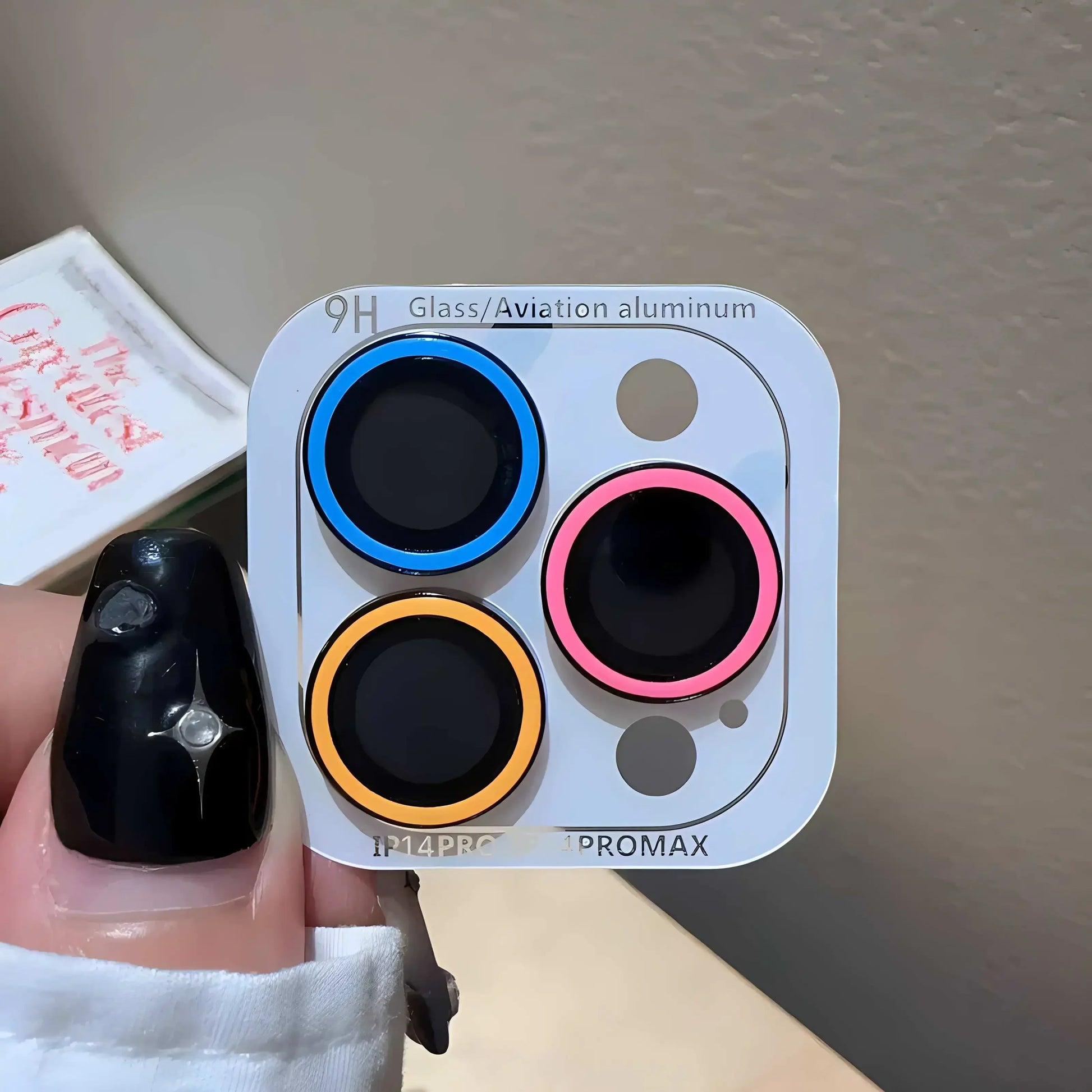 2-3Pcs Luminous Ceramic Camera Protector Film For IPhone. - Maison Novaire